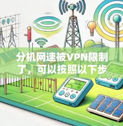 分机网速被VPN限制了，可以按照以下步骤进行解决