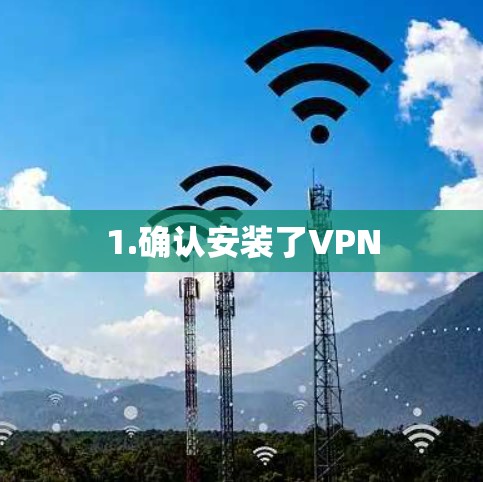 1.确认安装了VPN