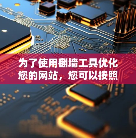 为了使用翻墙工具优化您的网站，您可以按照以下步骤进行选择和优化