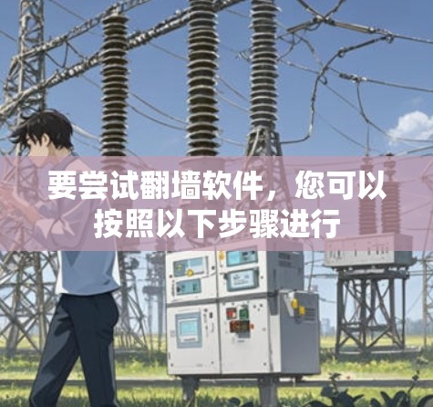 要尝试翻墙软件，您可以按照以下步骤进行