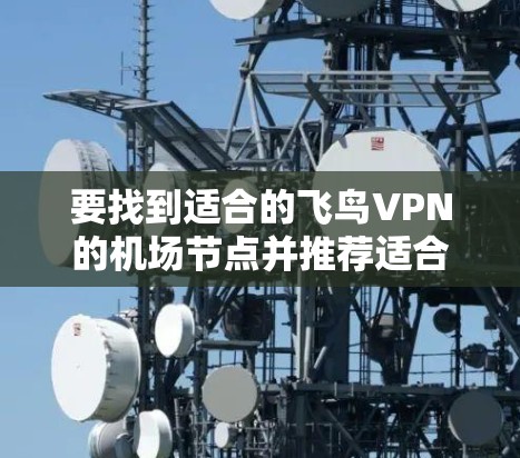 要找到适合的飞鸟VPN的机场节点并推荐适合的服务器，可以按照以下步骤进行