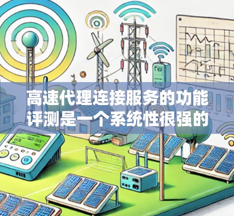 高速代理连接服务的功能评测是一个系统性很强的过程，旨在评估其流畅性、稳定性、响应时间和安全性等核心功能。以下是对该过程的详细分析和总结