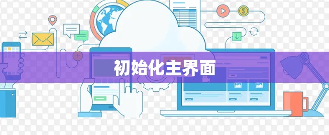初始化主界面