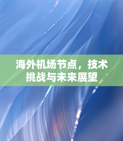 海外机场节点，技术挑战与未来展望